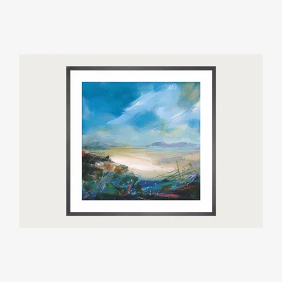 Heal's KING & MCGAW Days of Sand and Sun by Lesley Birch Framed Print 62 x 62cm