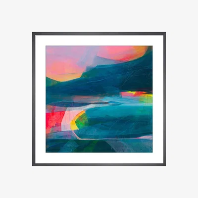 Heal's KING & MCGAW Inspire Me and Fill Me Up Framed Print 62 x 62cm