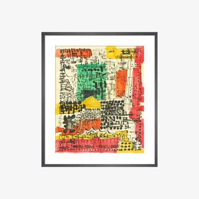 Heal's KING & MCGAW Cover Design 1962 Frames Print 62 x 53cm