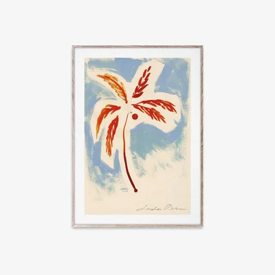 Heal's Paper Collective Stormy Palm by LouLou Avenue 50 x 70cm Print - Heal's UK Furniture