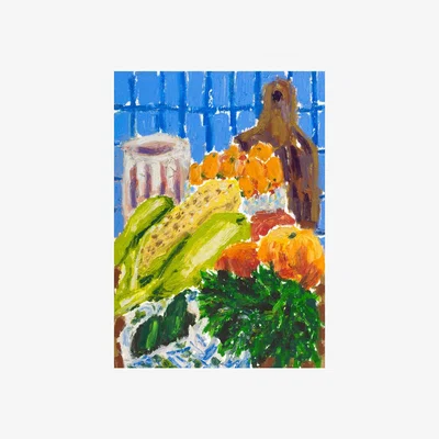 Heal's Paper Collective From the Market Print 30 x 40cm
