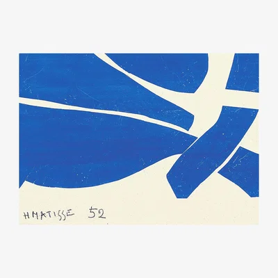 Heal's KING & MCGAW Blue Nude III Spring 1952 62 x 45cm