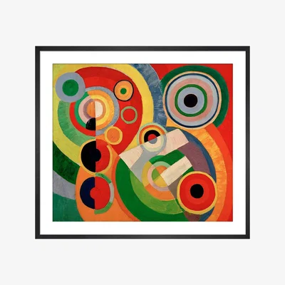 Heal's KING & MCGAW Joie de Vivre 1930 Framed Print 74 x 82cm
