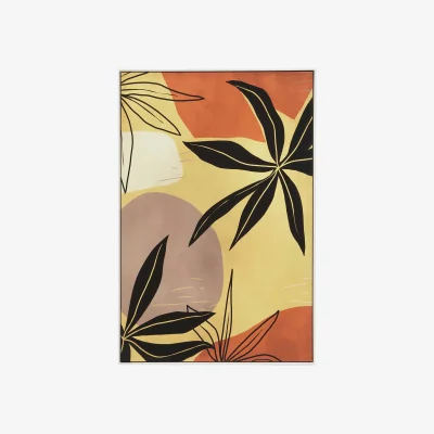 Homebase Astratto Wall Art - Multicoloured - 83x123cm