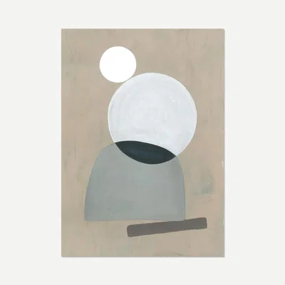 IO Living La Femme 01 - Mae Studio Stone 50x70cm Art Print