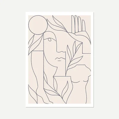 IO Living Eden - Kit Agar Chantilly 30x40cm Art Print