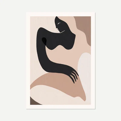 IO Living Siren - Kit Agar Dusty Pink 50x70cm Art Print