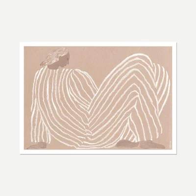 IO Living Me - TPC x Sophia Lind Dusty Pink 50x70cm Art Print