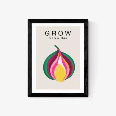John Lewis EAST END PRINTS Garima Dhawan 'Abundance' Framed Print