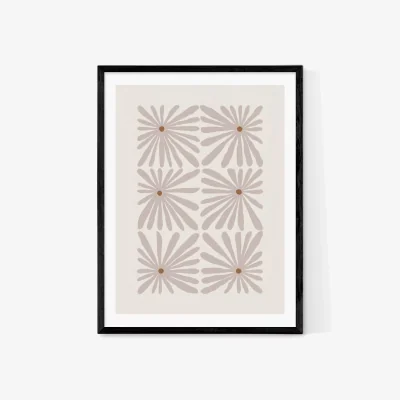 John Lewis EAST END PRINTS Alisa Galitsyna 'Lazy Daisies II' Framed Print