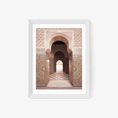 John Lewis EAST END PRINTS Sisi and Seb 'In The Desert' Framed Print