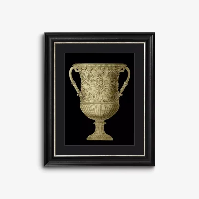 John Lewis Garden Antiquities V Framed Print & Mount, 60 x 50cm, Black