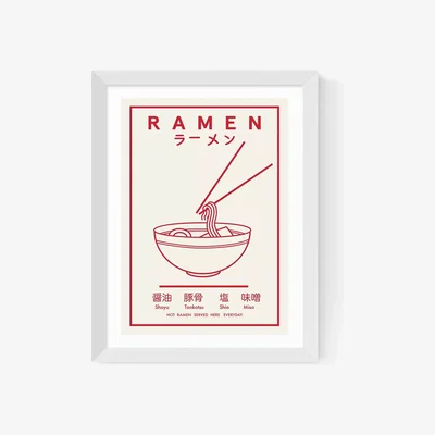 John Lewis EAST END PRINTS Violet Studio 'Ramen' Framed Print