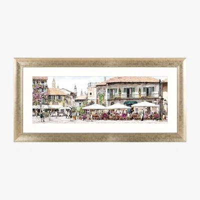 John Lewis Richard Macneil - Mediterranean Al Fresco Framed Print & Mount, 62 x 128cm