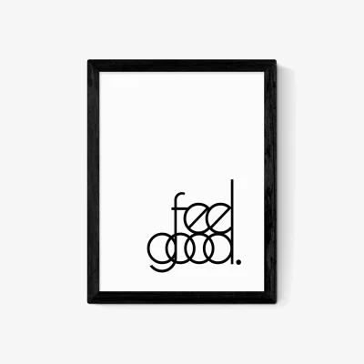 John Lewis EAST END PRINTS Inoui 'Feel Good' Framed Print