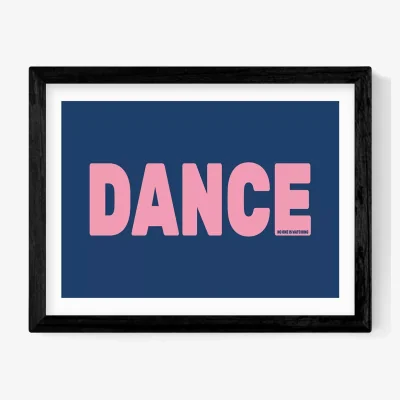John Lewis EAST END PRINTS The Native State 'Dance' Framed Print