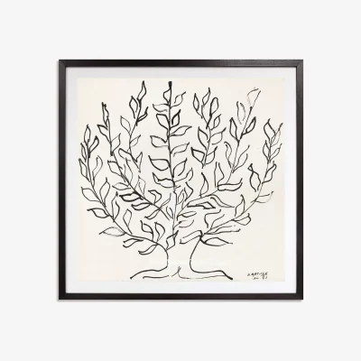 John Lewis Matisse - The Plain Tree 1951 Framed Print & Mount, 102 x 102cm