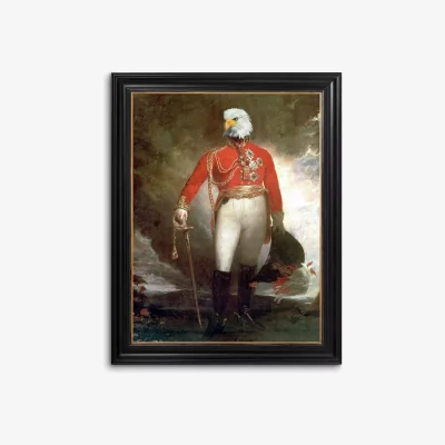 John Lewis Rupert - Framed Canvas, 41 x 36.5cm, Multi