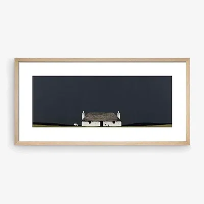 John Lewis Ron Lawson - Hebridean Scotland Framed Print & Mount, 32 x 62cm, Black