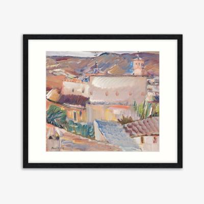 John Lewis John Lewis + Tate David Bomberg 'San Justo and Toledo Hills' Wood Framed Print & Mount, 53 x 63cm