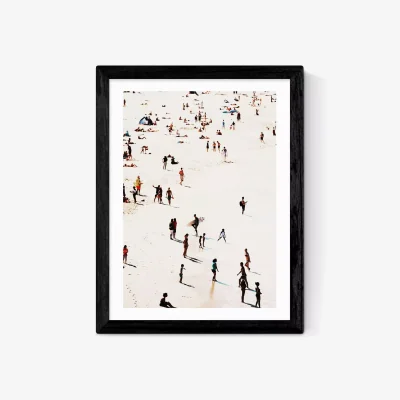 John Lewis EAST END PRINTS Rafael Farias 'Beach Life' Framed Print