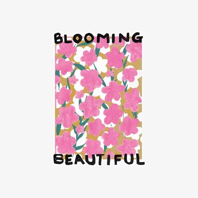 John Lewis EAST END PRINTS Keren Parmley 'Blooming Beautiful' Framed Print