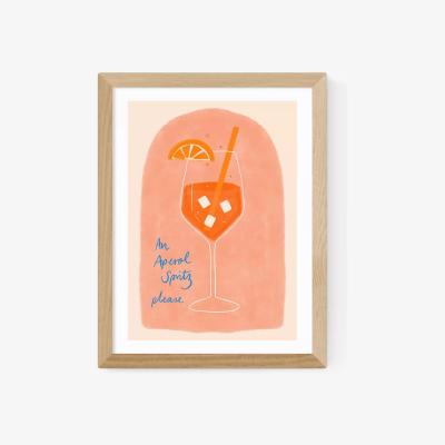 John Lewis EAST END PRINTS Emmy Lupin Studio 'Aperol' Framed Print