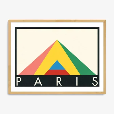 John Lewis Rosi Feist - 'Paris' Wood Framed Print, 63.4 x 83.4cm, Multi