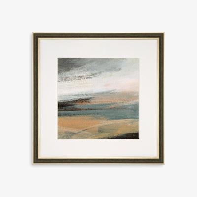 John Lewis John Lewis 'First Light' Framed Print & Mount, 49 x 49cm, Blue/Multi