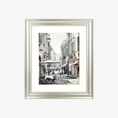John Lewis Richard Macneil - City Street I Framed Print & Mount, 71 x 61cm
