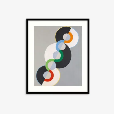 John Lewis John Lewis + Tate Robert Delaunay 'Endless Rhythm' Wood Framed Print & Mount, 63 x 53cm