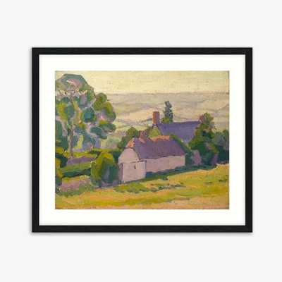 John Lewis John Lewis + Tate Robert Bevan 'Haze over the Valley' Wood Framed Print & Mount, 53 x 63cm