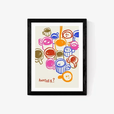 John Lewis EAST END PRINTS SimplyExtraJordanary 'Another' Framed Print