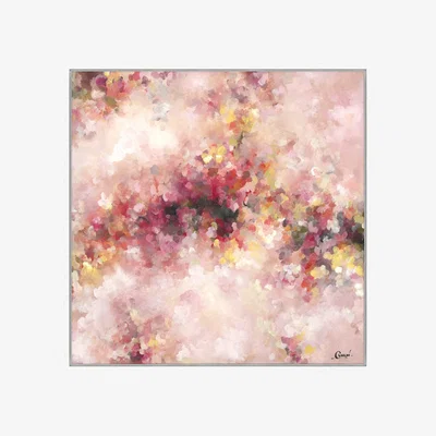 John Lewis Maria Esmar - 'Roses' Abstract Canvas Print, 104 x 104cm, Pink