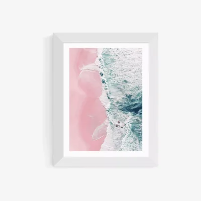John Lewis EAST END PRINTS Ingrid Beddoes 'Sea of Love II' Framed Print