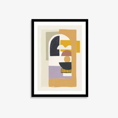 John Lewis Enye Studio - 'Boa Viagem' Framed Print & Mount, 73.5 x 53.5cm, Multi