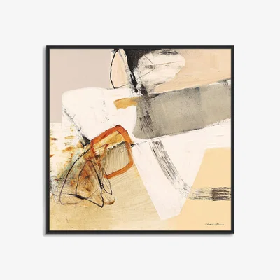 John Lewis John Lewis Natasha Barnes 'Momentum' Framed Canvas Print, 104 x 104cm, Multi