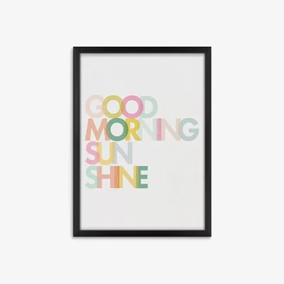 John Lewis John Lewis Esme Lintin 'Good Morning Sunshine' Framed Print, 54 x 39cm, Multi