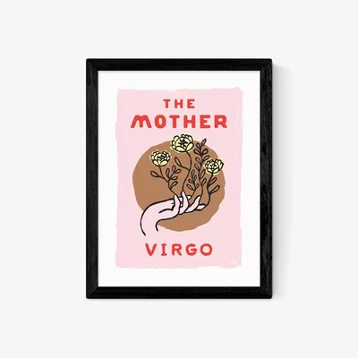 John Lewis EAST END PRINTS Sophie Ward 'Virgo The Mother' Framed Print