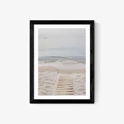 John Lewis EAST END PRINTS Sisi and Seb 'To the Sea' Framed Print