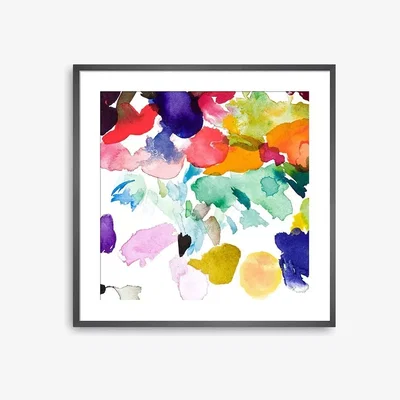 John Lewis bluebellgray - 'Quentin' Framed Print & Mount, 60 x 60cm, Multi