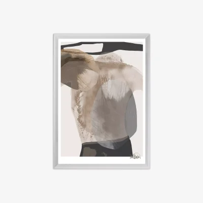 John Lewis Anna Bulow - 'Monument 2' Limited Edition Framed Print, 77 x 57cm, Grey