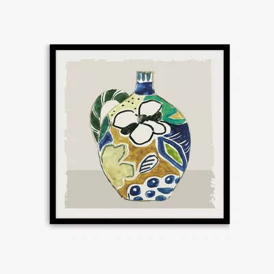 John Lewis Aimee Wilson - 'Picasso Vase' Framed Print, 42 x 42cm, Multi