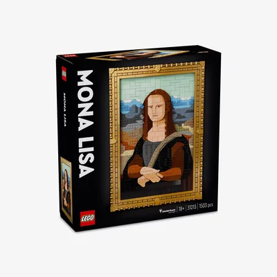 John Lewis LEGO Art Mona Lisa Painting Building Kit