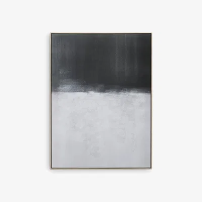 John Lewis Gallery Direct 'Horizon Art' Framed Canvas, 82.5 x 62.5cm, Grey