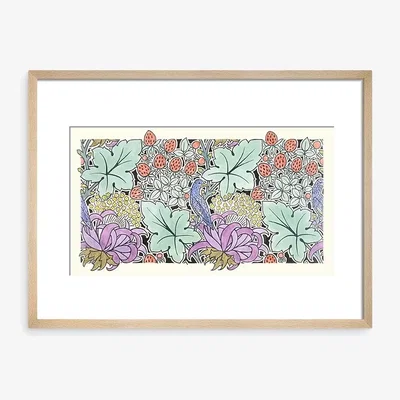 John Lewis John Lewis V&A CFA Voysey 'Carpet' Framed Print, 40 x 50cm