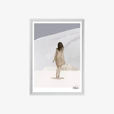 John Lewis Anna Bulow - 'Summer' Limited Edition Framed Print, 77 x 57cm, Grey