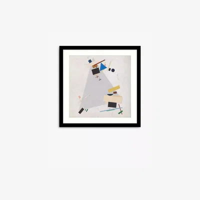 John Lewis John Lewis & Partners + Tate Kazimir Malevich 'Dynamic Suprematism' Wood Framed Print & Mount, 62 x 62cm
