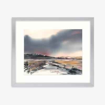 John Lewis Elizabeth Baldin - Halfway Home Framed Print & Mount, 55.5 x 65.5cm, Grey