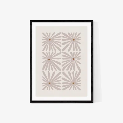 John Lewis EAST END PRINTS Alisa Galitsyna 'Lazy Daisies II' Framed Print